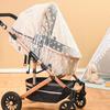 Vollständig abdeckender Kinderwagen Sonnenschutz Moskitonetz Moskitosicher Atmungsaktiv Kinderwagen Moskitonetz Insekt Fliege