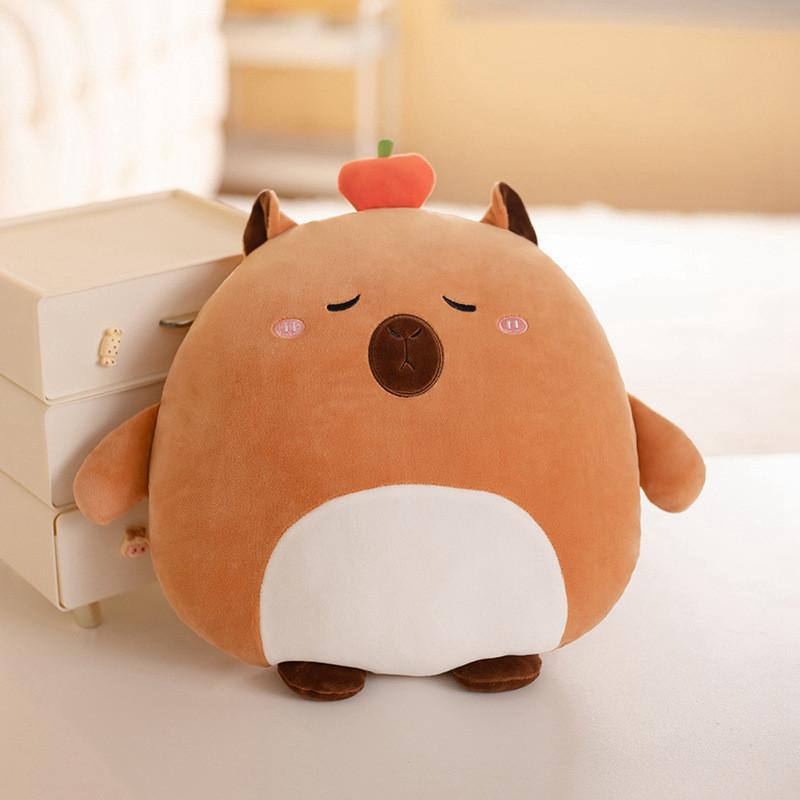 Penguin Fox Capybara Plush Toys Animal Stuffed Doll Room Decoration Kids Gift