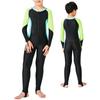 Children Diving Suit Sunscreen Swimsuit Long Sleeve One Pieces Quick Dry Kid Wetsuit(12#(XL) )