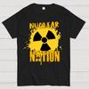 Nuclear Nation Cotton Summer Casual Cool Loose T-Shirt