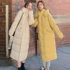 Down Jacket Winter Women's Thick Warm Hooded Plus Size Cotton Jacket Mid-length Over-the-knee Down Jacket