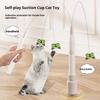 Automatic Cat Teaser Suction Cup Electric Cat Teaser Stick Can Be Attached or Handheld Powerful Cat Teaser Stick Toy