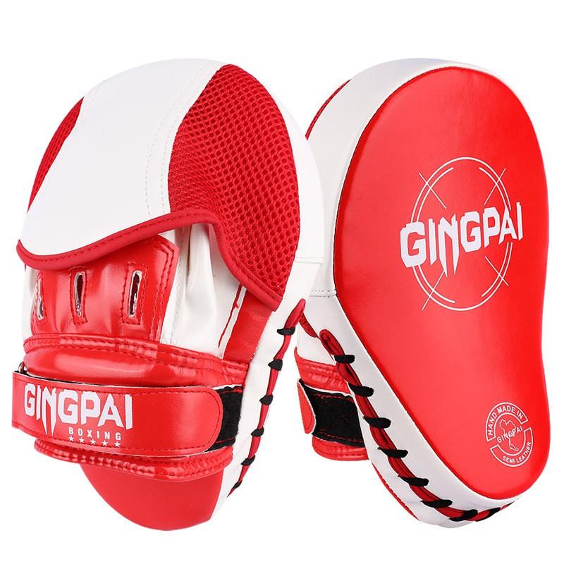Professional Boxing Hand Target MMA Taekwondo Training Kids Adult Punching Pad PU Leather Strike Shield