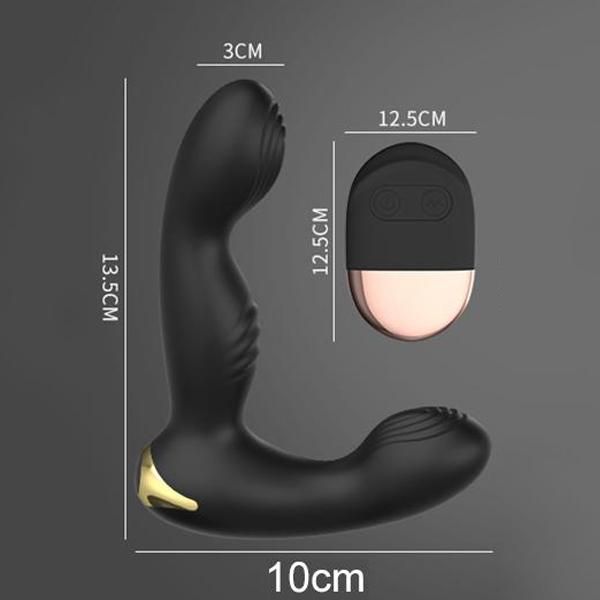 Male Prostate Massager Remote Control Anal Vibrator for Man 10 Modes Testis Stimulate Adult Sex Toys 18+