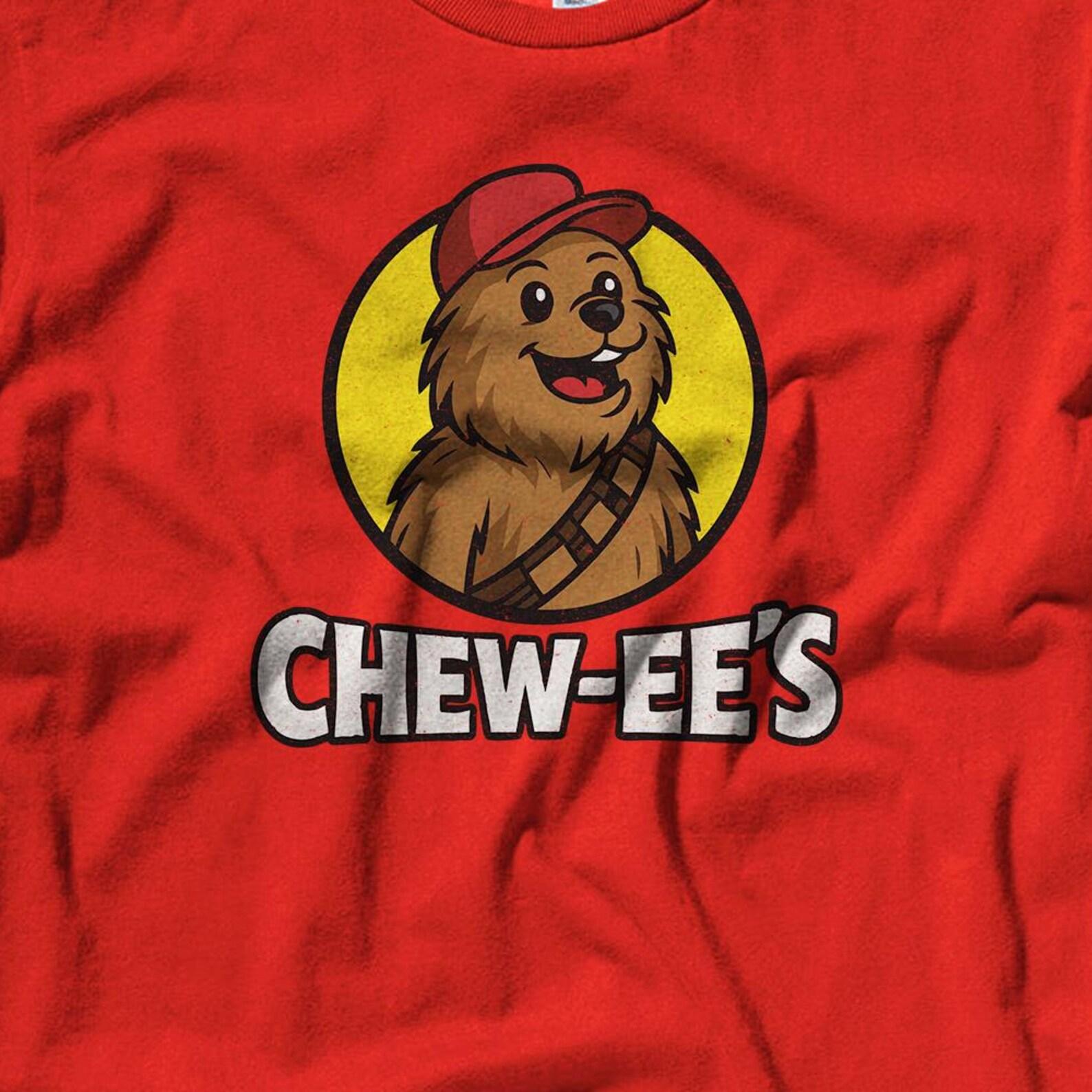 Funny Chewie Parody Shirt – Vintage Style Star Wars Meme Tee – Wookiee T-Shirt – Gift for Nerds – Sci-Fi Humor Shirt – Chewbacca Fans L