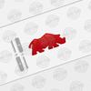 Auto Metal For Rhino Rhinoceros Logo Suzuki Jimny Car Body Rear Trunk Badge Decals Personality Three-Dimensional Sticker