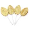 40Pcs Nylon Artificial Silk Rose Leaves Single Leaf Wired Stem Artificial Green Leaves DIY Crafts Floral Decoration Leaf