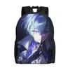 Lohen Anime Rucksack für Männer Frauen Mode Student Arbeit Tagesrucksack Genshins Impacts Laptop Computer Umhängetasche Sport