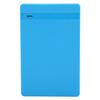 2.5in Hard Drive Enclosure USB3.0 Plug and Play Mobile HDD Enclosure External HDD Case Adapter for Windows for OS Blue