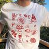 La Dolce Vita Italy Tee: Sardine Can Graphic, Tomato Girl Summer