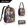 3Pcs Maluma Pretty Dirty Rapper Backpack Set for Children Pen Bags Bookbag Sets with Lunch Box For School Students Knapsack