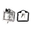 RV Truck Door Tool Box Lock Standard Flush Stainless Steel Paddle Handle Locking Latch Lock Handle Paddle Heavy Duty Locks Mount