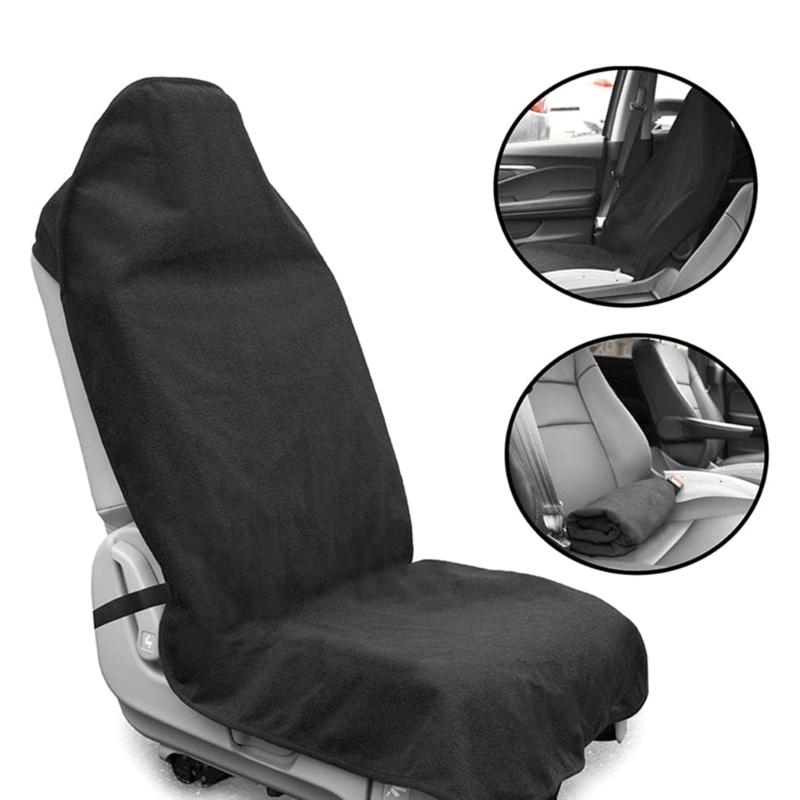 Autositzbezüge Schutzhüllen Vordersitz, für Fitnessstudios Training, Laufen, Schwimmen, Wasserdichte Schweißhandtuch Schalensitzbezüge