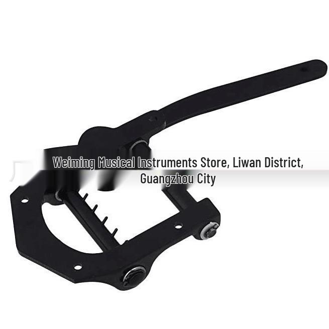 Goldenes Bigsby Old Style Jazzgitarren-Tremolosystem mit Zinklegierungs-Saitenhalter und kleinem Arm