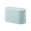 Simple Desktop Trash Bin Mini Durable Storage Bucket Can Automatic Pop-up Lid For Dressing Tables Home Offi Garbage Bucket