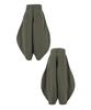 Lekyulli Wide Balloon Baggy Pants Khaki