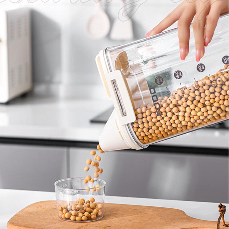 Airtight PET Food Storage Jars