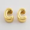 3/6pcs Real Gold Plated A-Z Stainless Steel Beads For Jewelry Making Supplies 2mm Hole Spacer/Loose Bead DIY Handmade Materials