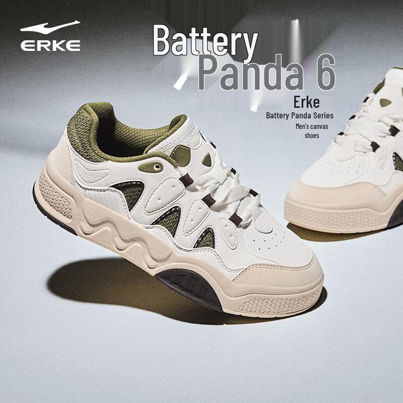ERKE Men s  Battery Panda 6  Casual Skate Shoes US 11