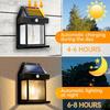 Outdoor Solar Lantern IP65 Waterproof Outdoor Wall Lamp Last Up To 8H Solar Lawn Light Solar Yard Lamp for Pathway Villa Outdoor