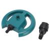 Gartensprenger Automatische Rotation 360 Grad Langlebige ABS Runde Basis Weit Verbreiteter Rasensprenger