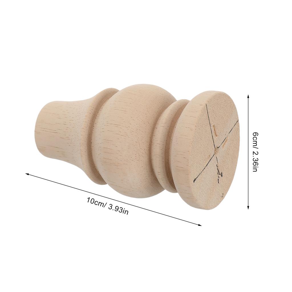 1pcs 6x10cm Round Sofa Legs Decorative Wooden Column Legs Table Legs Solid Wood Furniture Legs For Sofa Cabinet Table And Bed