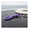 Swivel Eye Bolt Snap Hook Single End Stainless Steel Diving for Boating Silver 75MM