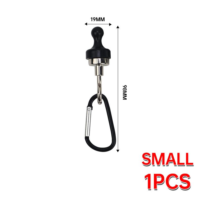 Outdoor Strong Magnetic Hook Skylight Tent Strong Magnetic Buckle Multi-Purpose Camping Light Hook D Mountaineering Buckle