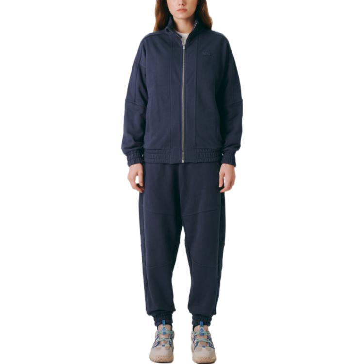 FILA Jackets Unisex Blue Stand Collar Moderate Other FS2FTE3104X-CGY