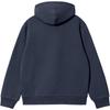 Carhartt WIP Hooded Sweatshirt Loose Fit Long Sleeve Men Sweatshirts Air-Force-Blue I030547-2DD-XX