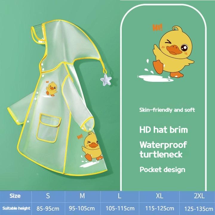 Special Raincoats for School Students Boys And Girls Waterproof Outdoor Rain Jackets  Protective Coats S
