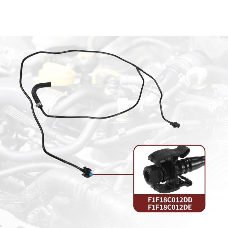 F1F18C012DD 1870312 Water Tank Return Pipe 2025971 F1F18C012DE for MK3 Radiator Hose Water Hose Replacement Parts