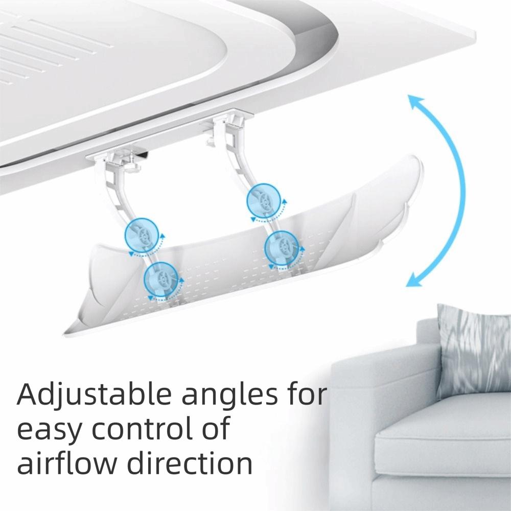 Anti-Direct Blowing Wind Deflector Adjustable Wind Shield Windshield Hotel