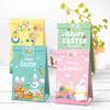 12 Stück Oster-Papiergeschenktüten für Kinder Süßigkeiten-Keks-Verpackung Hasenbox Partygeschenk Geschenkboxen Frohe Ostern Geburtstagsparty Dekor