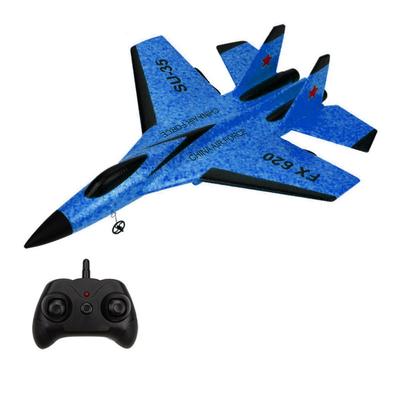 RC Airplane 2.4GHz RC Plane Gliding SU 35 Aircraft Model EPP Flight Toys 3 Axis Gyro Stability for Adults Kids Boys