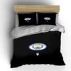 Manchester City Logo Pattern. Bedding Sets Duvet Cover Sets Duvet Covers Pillowcases(1 * Duvet Cover 2 * Pillowcases Without Duvet Insert)