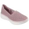 Skechers Scarpe Casual Basse Attive Comode Facili da Indossare Sneakers Donna Rosso-Rosa 100636-ROS