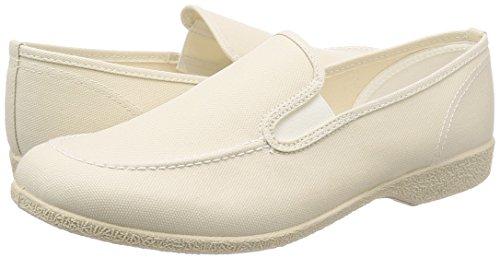 Asahi Work Shoes, Slip-On Canvas, 510, Natural, Size 26.5 Cm, 3E