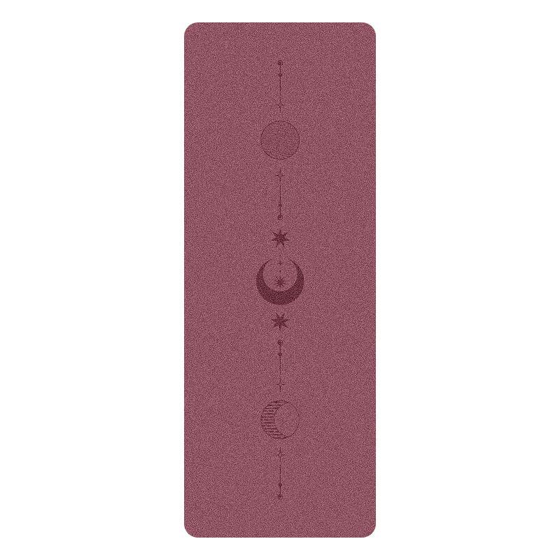 Durable 5mm Natural Rubber PU Yoga Mat