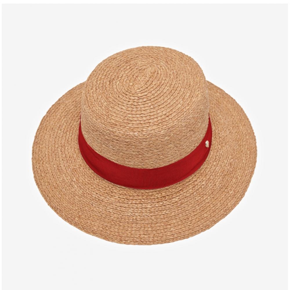 Helen Kaminski Gracie Nuga Tropical Boater Hut Fischerhut Hut51547