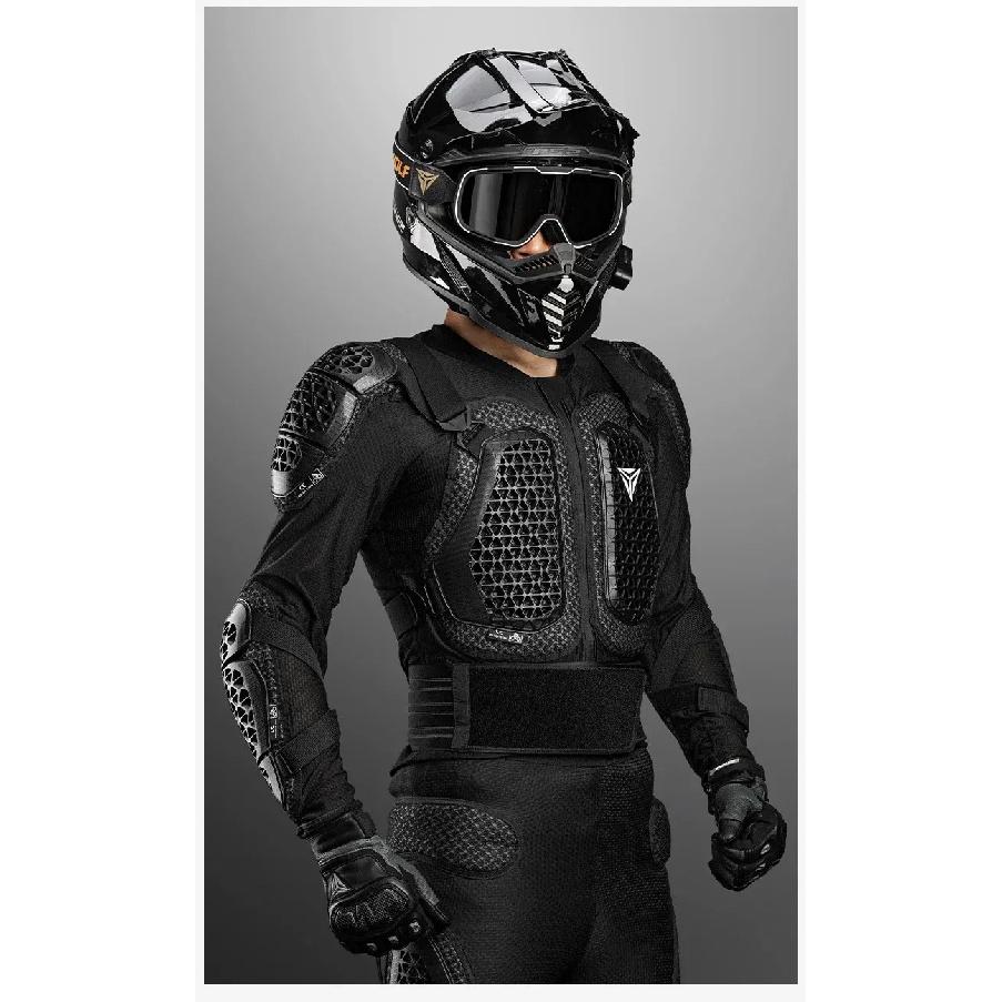 Motorradjacke Herren Moto Körperschutz Motocross Rennjacke CE-Zulassung Motorrad Moto Schutzausrüstung