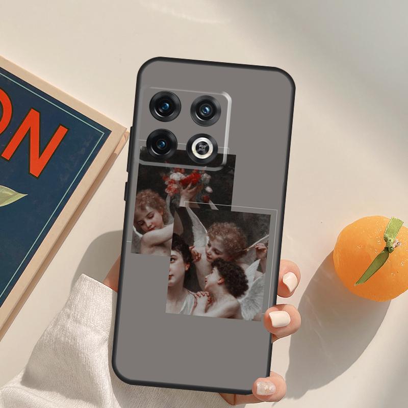 Cute Angels Aesthetic Aesthetics Case For OnePlus Nord 5 CE 2 3 4 Lite N20 N30 OnePlus 15 13 12 11 13T 10T 10R 12R 13R Cover