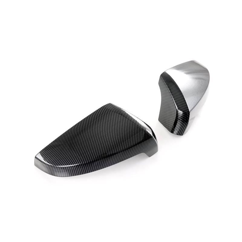 Car Decoration Door Mirror Cover For ISUZUD-MAX Car Rearview Accessories Matte Black Carbon Fiber