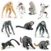 Primate Animal Chimpanzee Lemur Model Collection Pvc Static Figures For Classroom Teaching And Decor