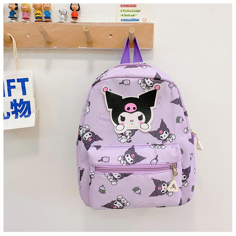 Delightful Kawaii Cartoon Kuromi Kids Backpack For Boys And Girls Age 2-6 Years