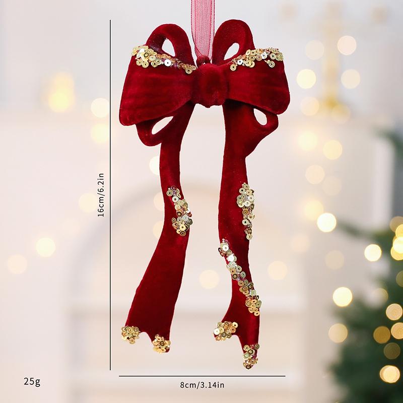 Weihnachtsbaumschmuck Glitzerkugel Rentier Schneeflocken Anhänger Weihnachtsbaumdekorationen Neujahrsparty Deko Navidad
