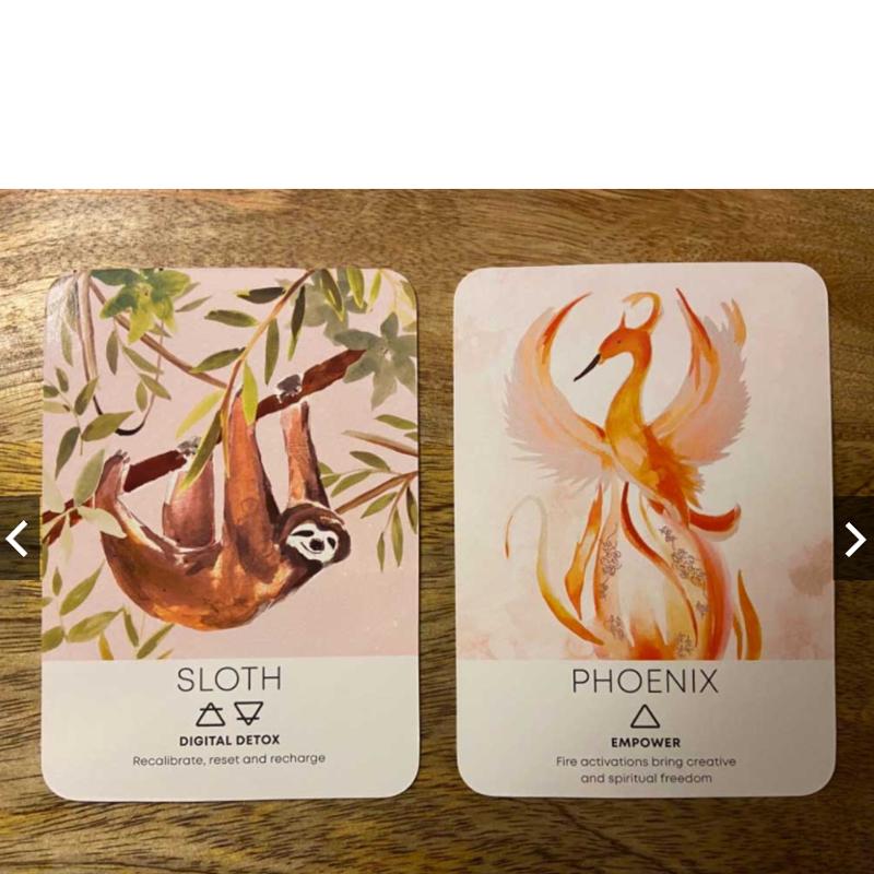 Spirit Animal Wisdom Oracle Cards Leisure Party Table Game Fortune-telling Prophecy Tarot Deck