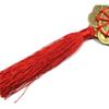 Chinese Feng Shui Ten Emperor Money Co with Chinese Knot Office Bedroom Car Hanging Ornaments Decoration Lucky Co for Wealth and Success (12 Co+Red