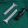 Metal Inlaid Design Watch Strap for Apple Watch for Iwatch S10/Ultra 1/2 Watch Band