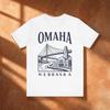 Omaha Ne T-Shirt Unisex - Nebraska Souvenir Travel Shirt Gift For Women & Men